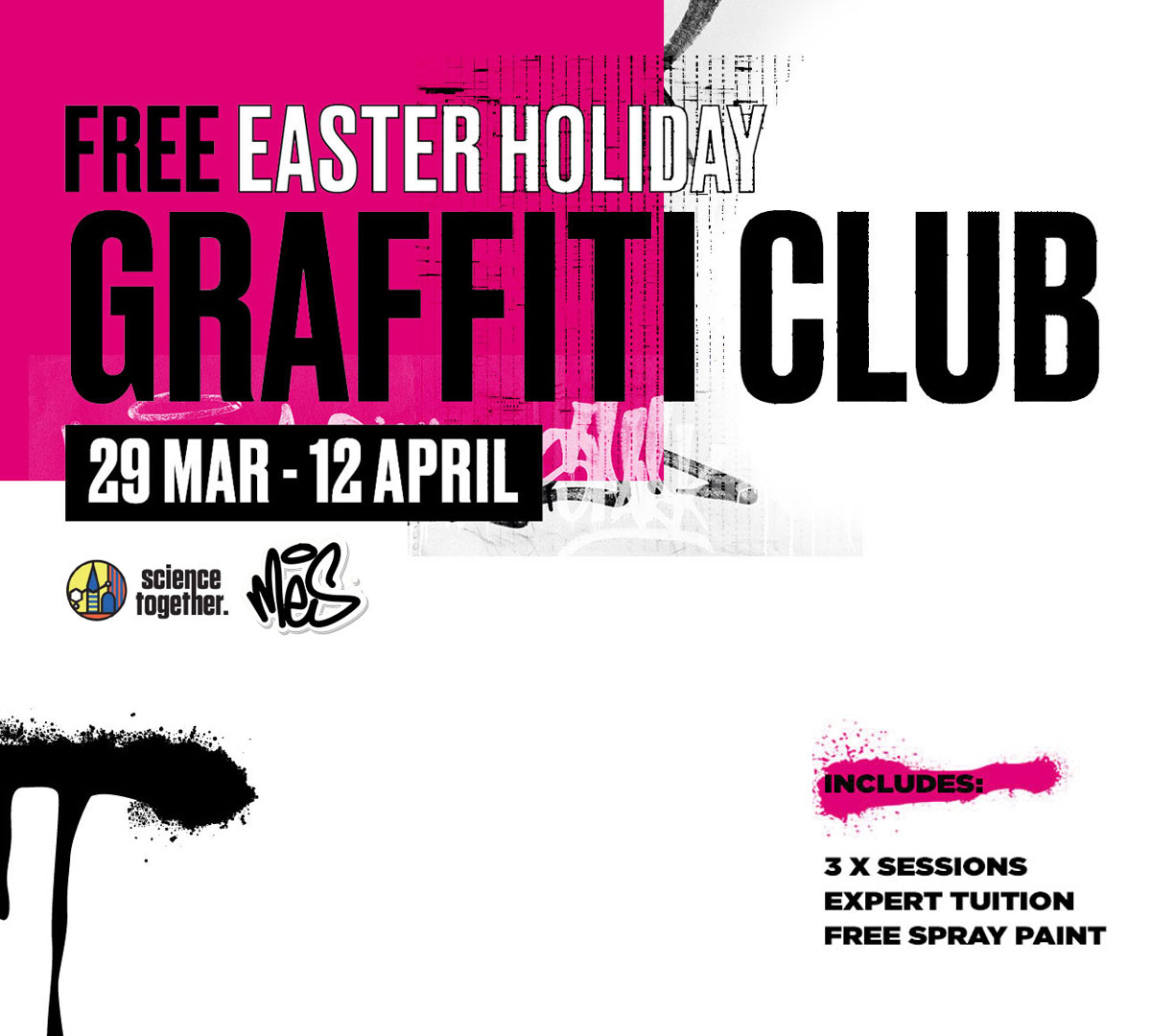 FREE Graffiti Club - Graffiti and Street Art Lessons in Oxford